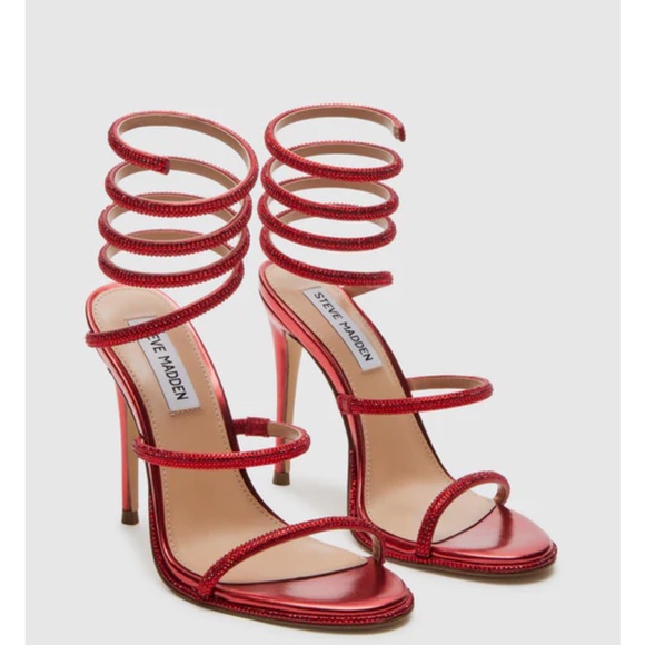Steve Madden Shoes - Steve Madden Exotica Red Heels